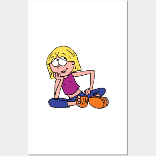 Lizzie McGuire Cartoon Posters and Art